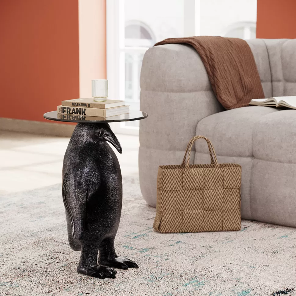 KARE Design Bijzettafel Animal Ms Penguin Ø32cm Discount