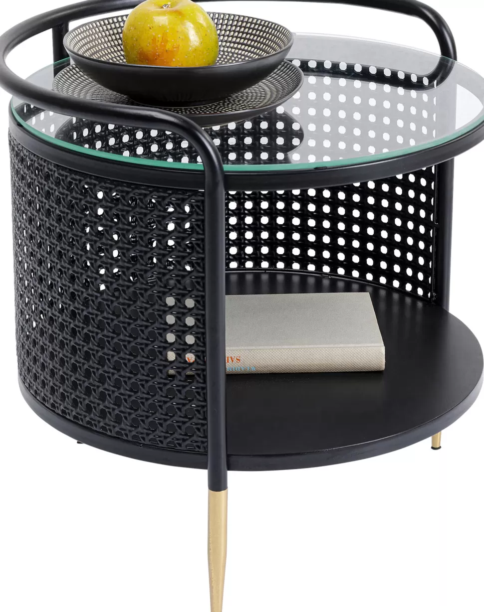 KARE Design Bijzettafel Fence Ø45cm Online