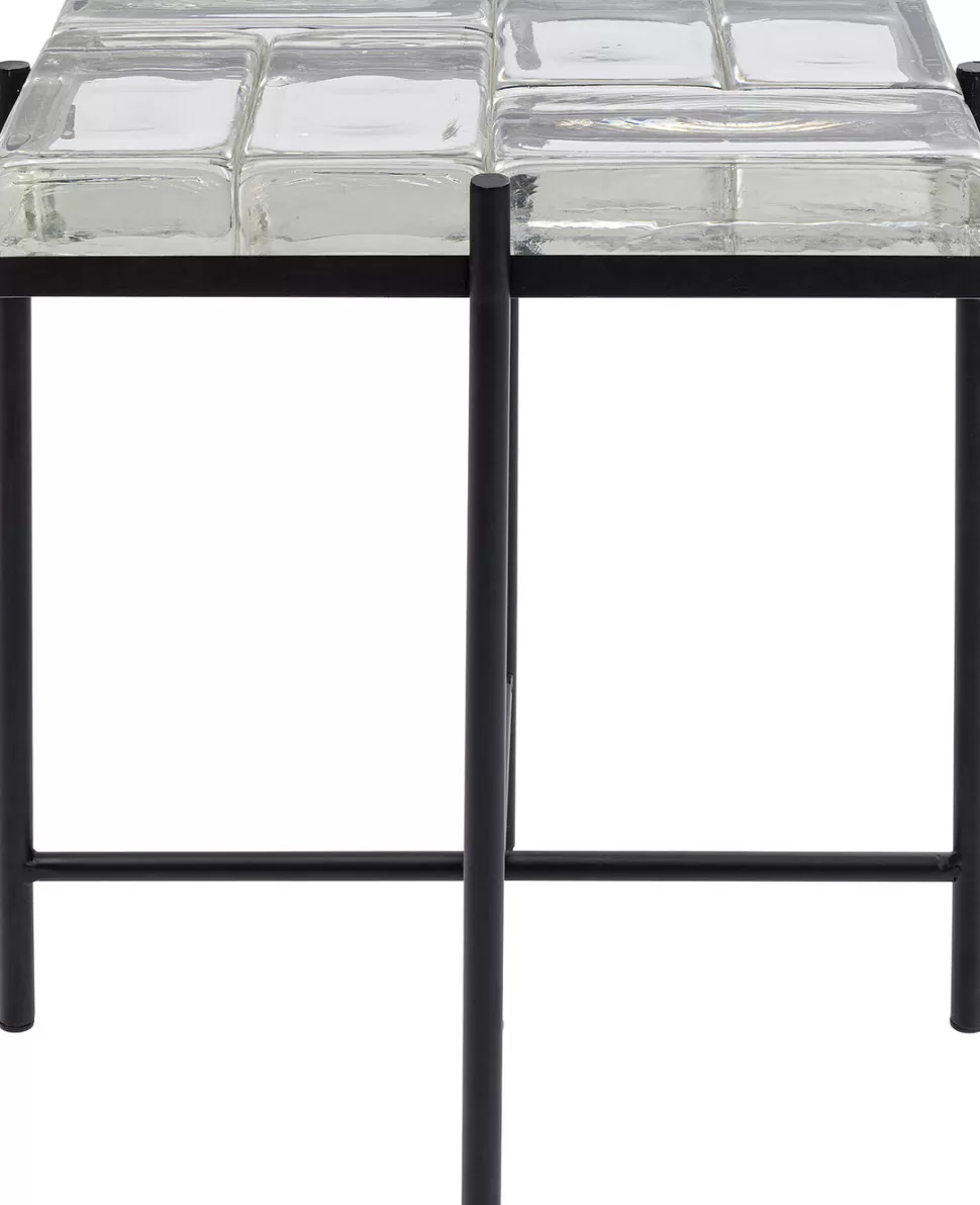 KARE Design Bijzettafel Iceline Black 43x33cm Outlet