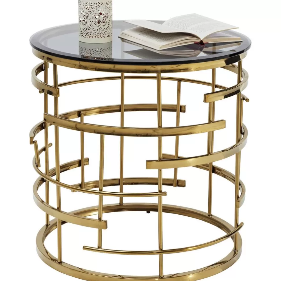 KARE Design Bijzettafel Jupiter Goud Ø55cm Outlet