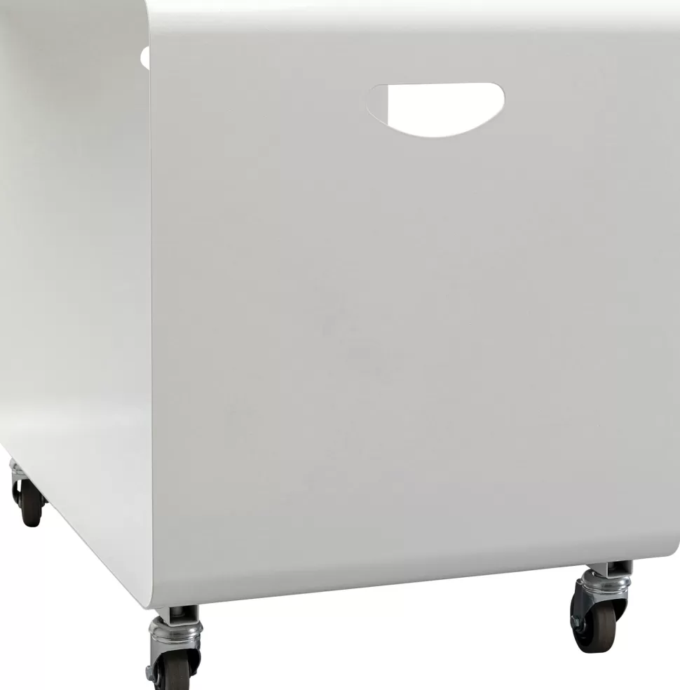 KARE Design Bijzettafel Lounge M White 60x40cm Best Sale