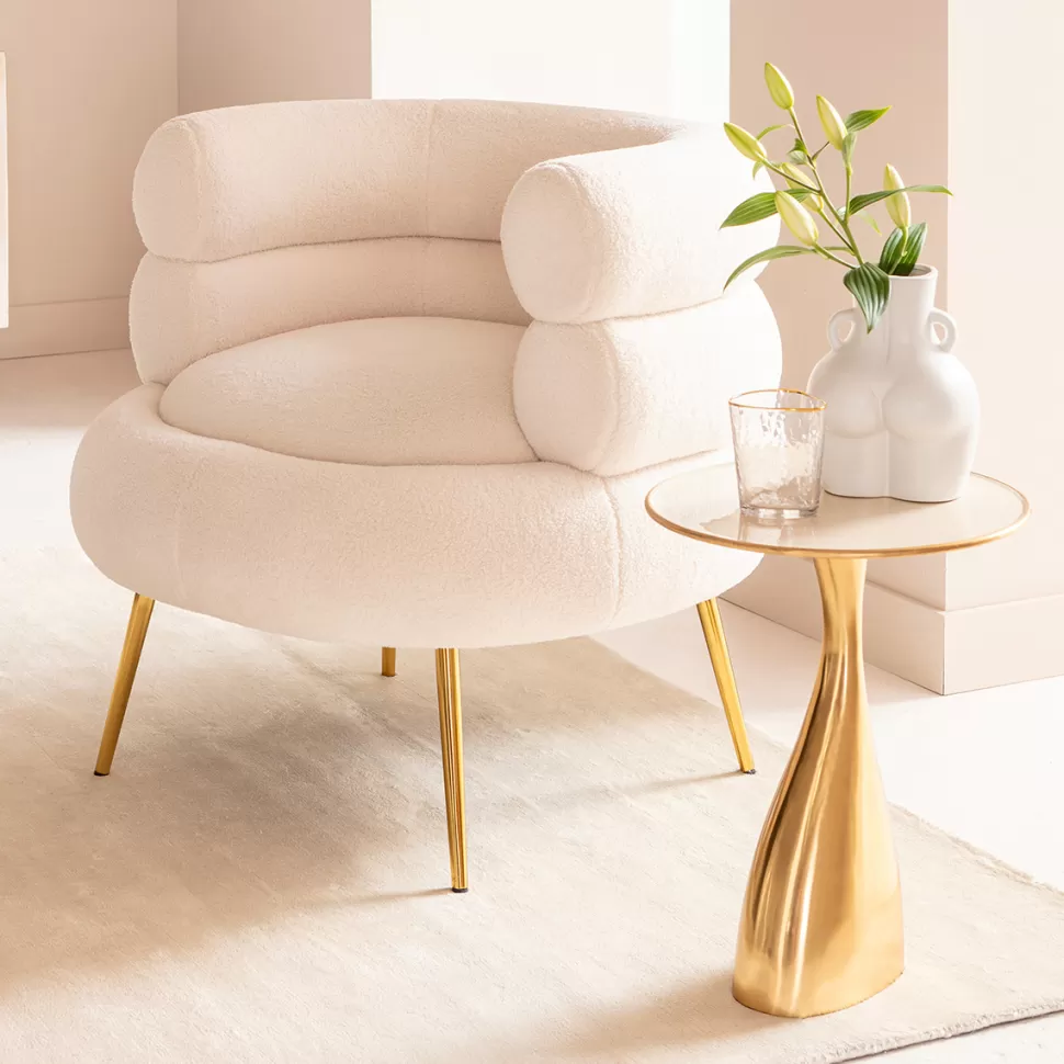 KARE Design Bijzettafel Spacey Gold Ø36cm Best