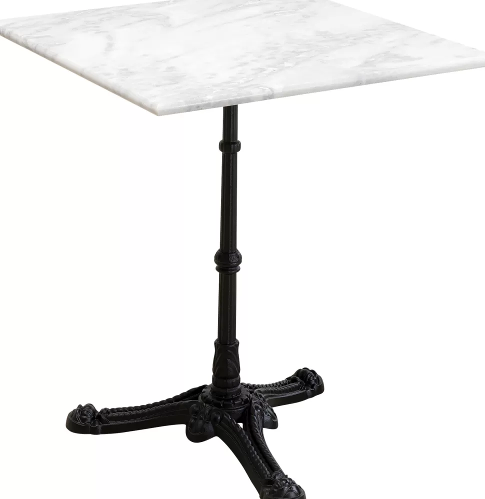 KARE Design Bistro Tafel Kaffeehaus White 60x60cm Fashion