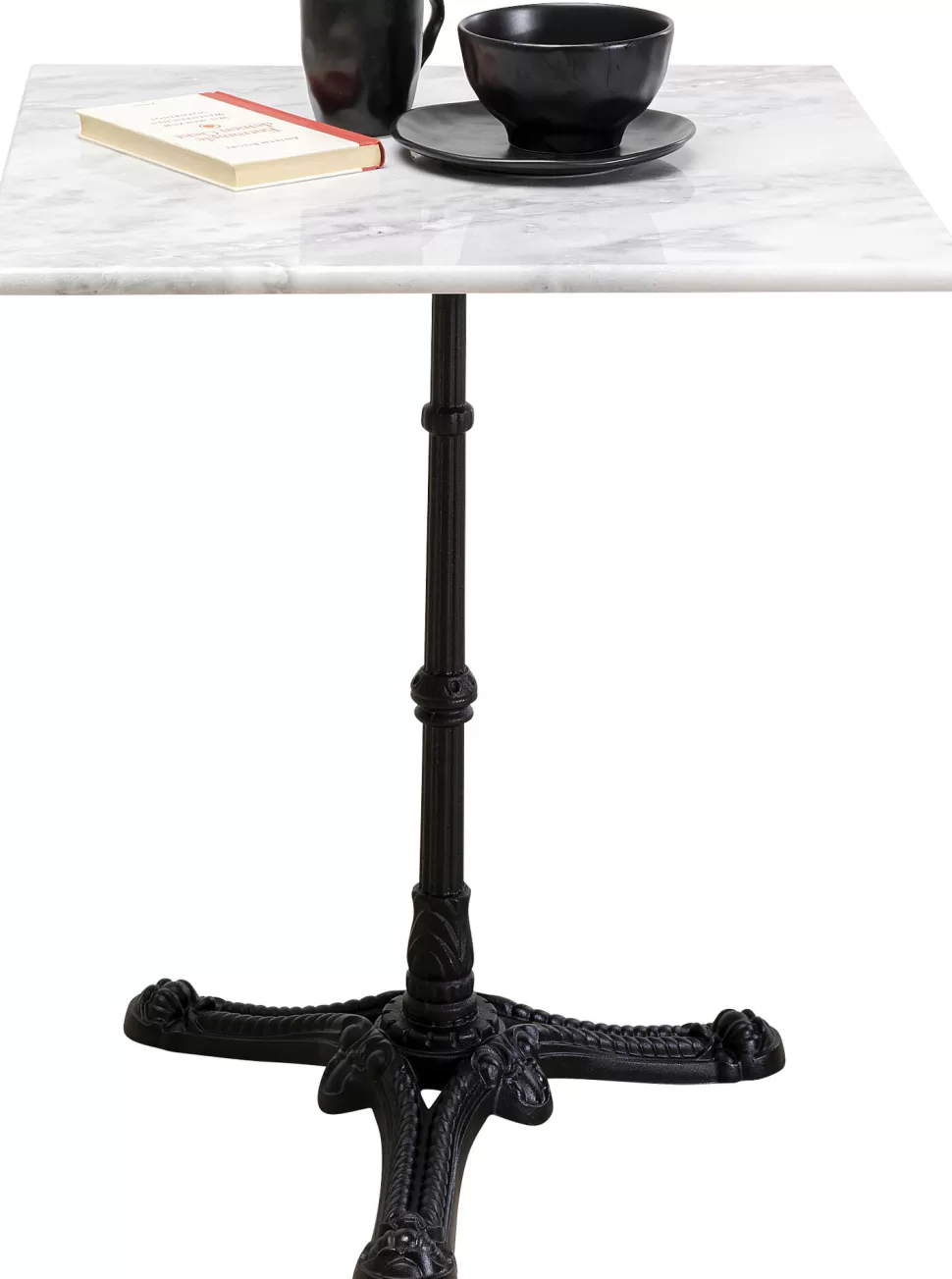 KARE Design Bistro Tafel Kaffeehaus White 60x60cm Fashion