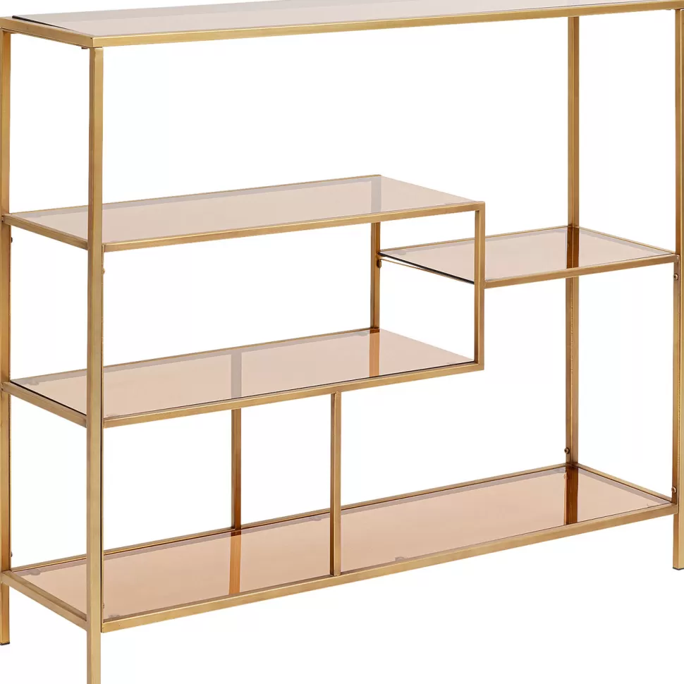 KARE Design Boekenkast Loft Goud 100x115cm Flash Sale