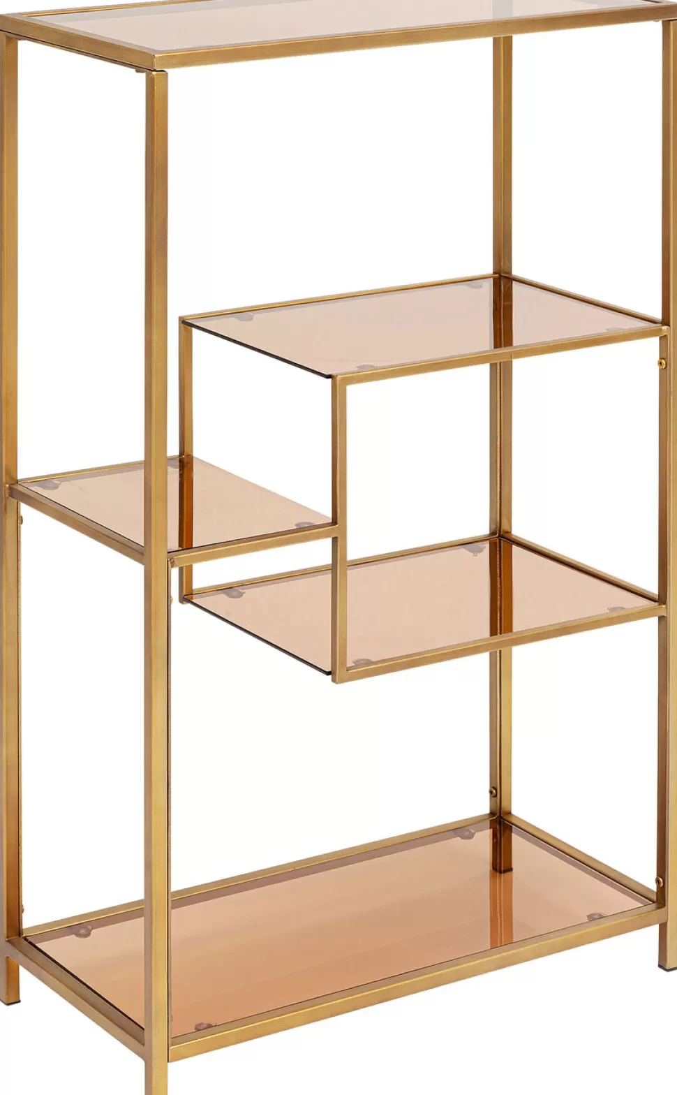 KARE Design Boekenkast Loft Goud 100x60cm Discount