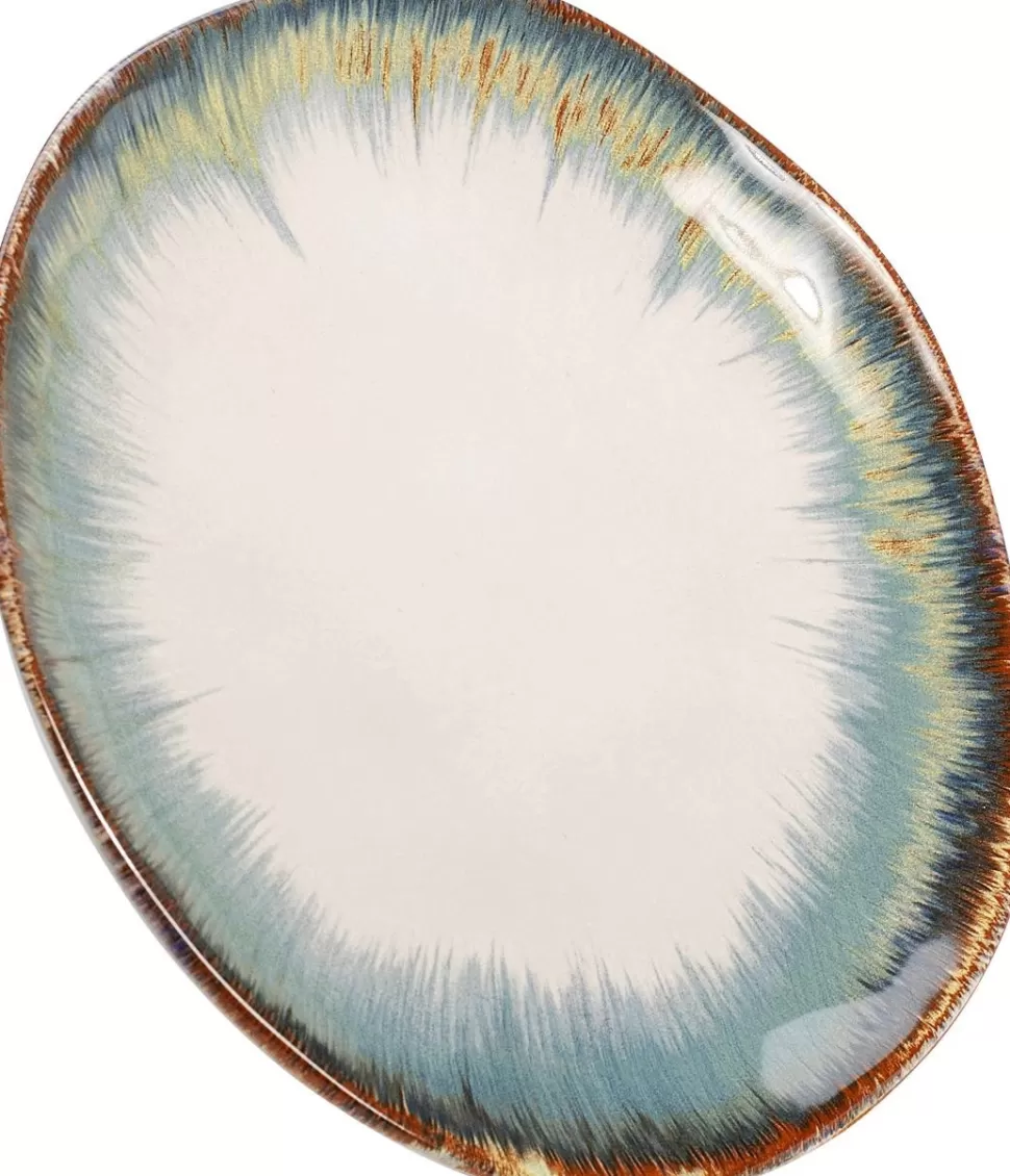 KARE Design Bord Laguna Blauw Ø20cm Best
