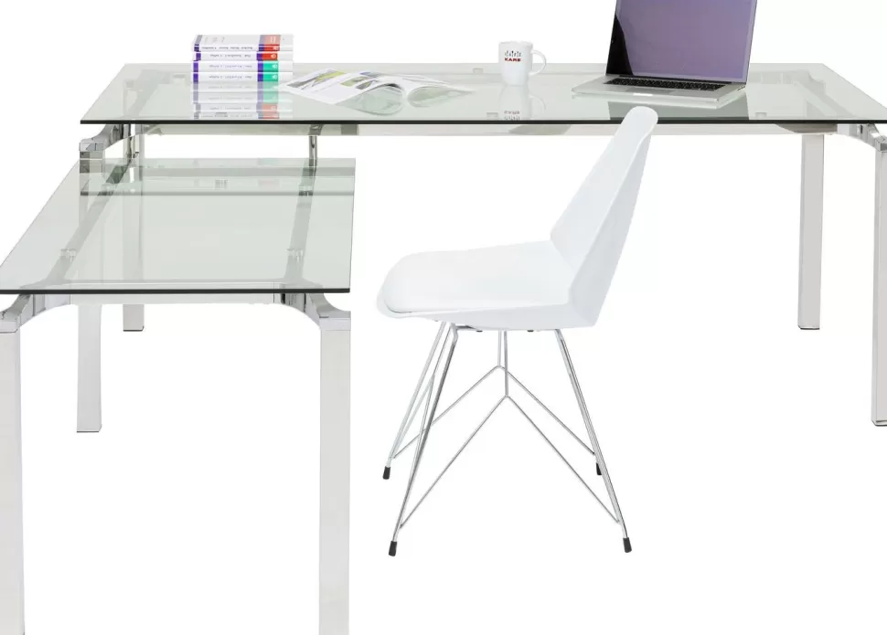 KARE Design Bureau Lorenco Chrom Winkelcombi 210x180cm Outlet