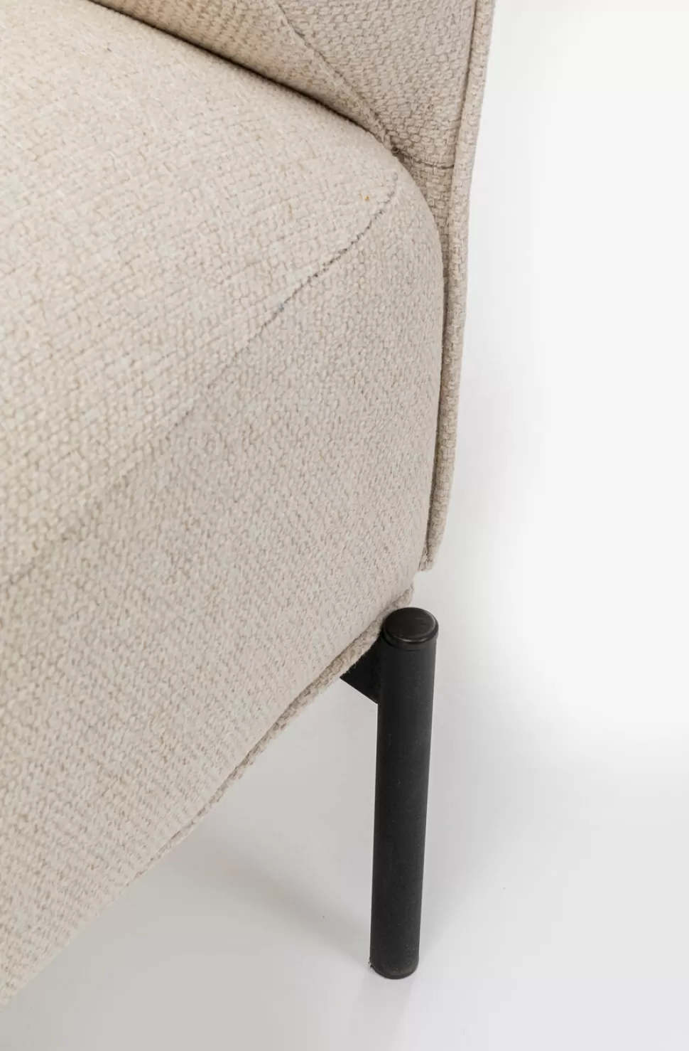 KARE Design Corner Small Right Element Chiara Cream 76cm Clearance