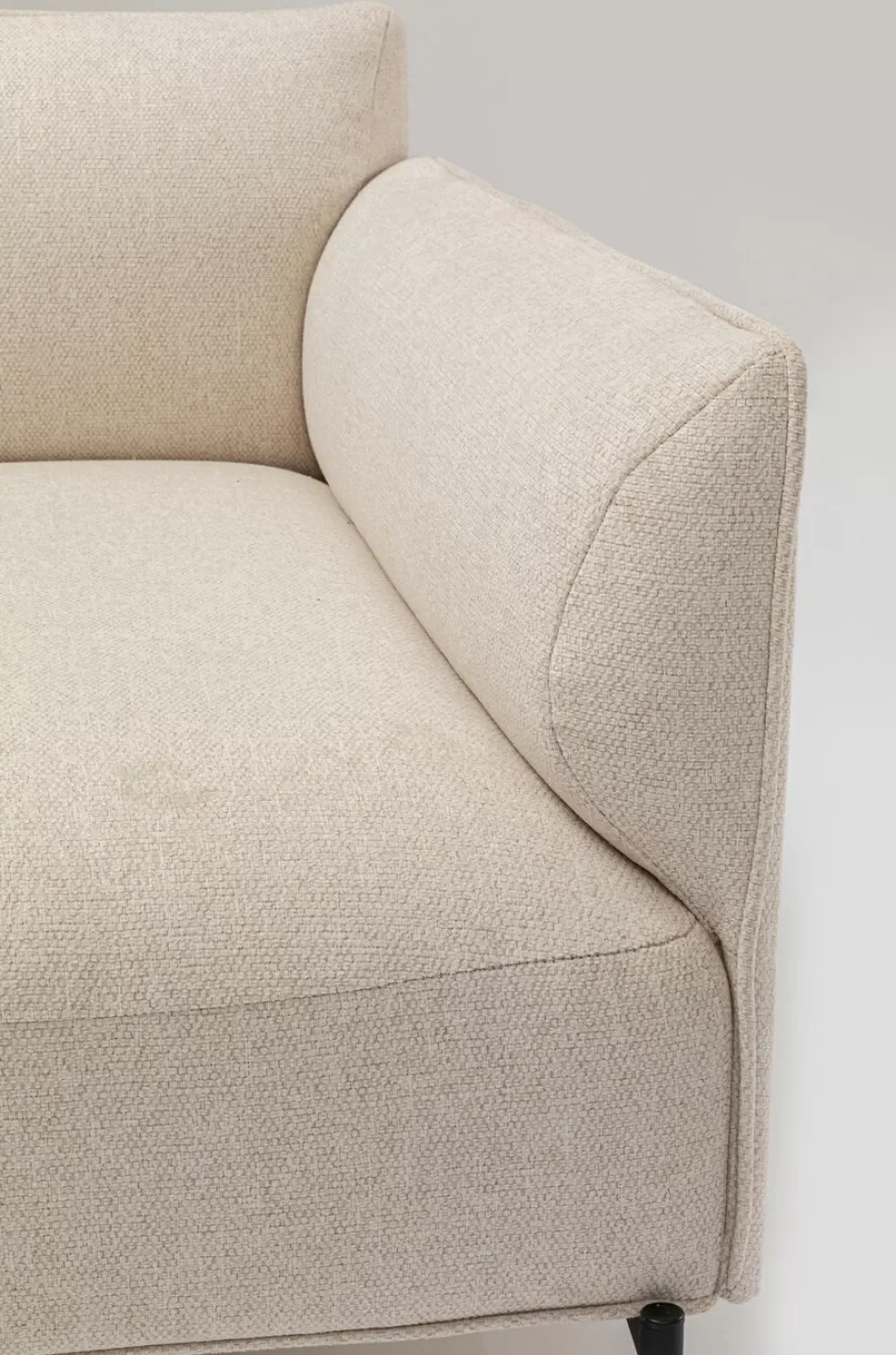 KARE Design Corner Small Right Element Chiara Cream 76cm Clearance