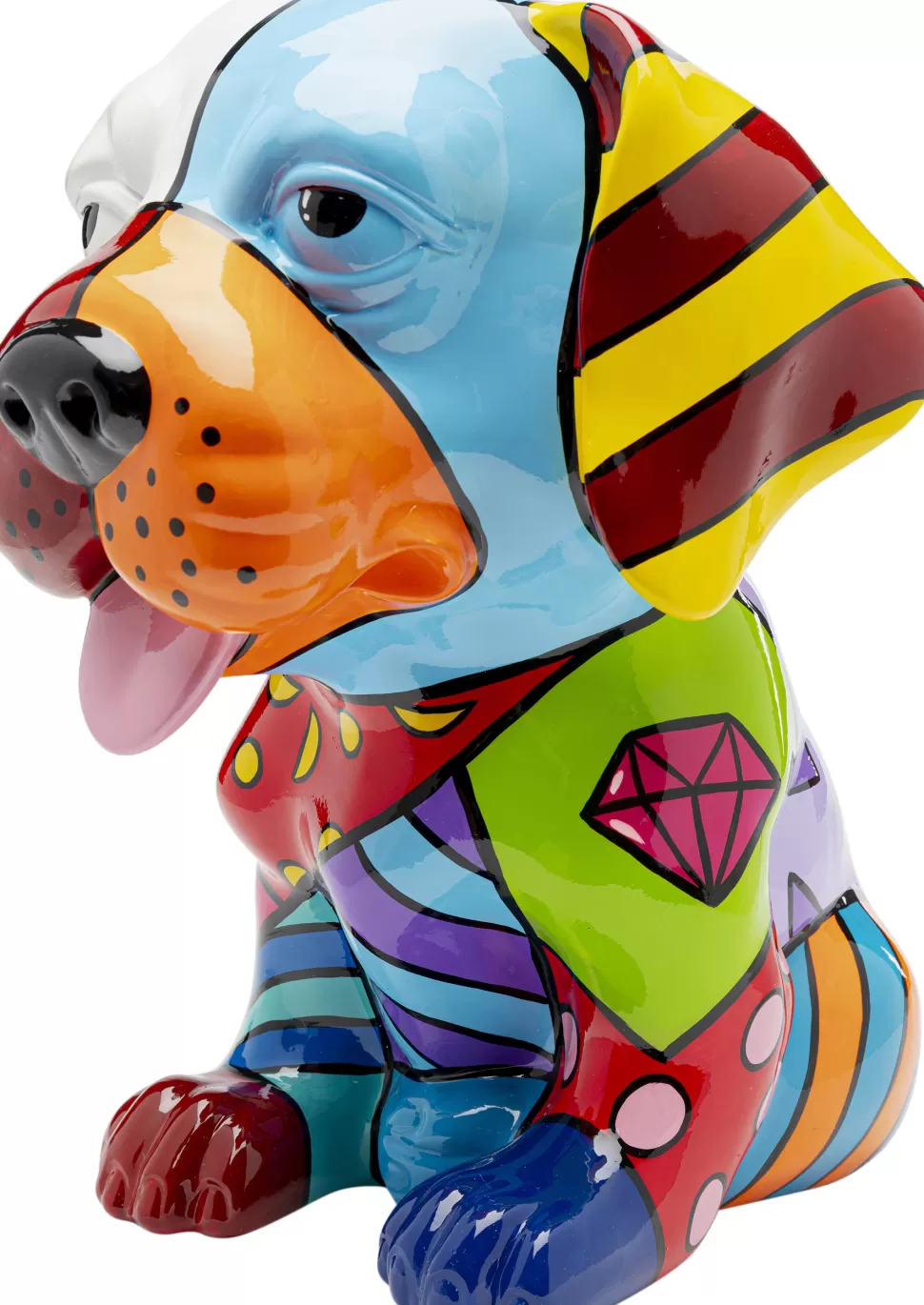 KARE Design Decofiguur Dog Patchwork 35cm Flash Sale