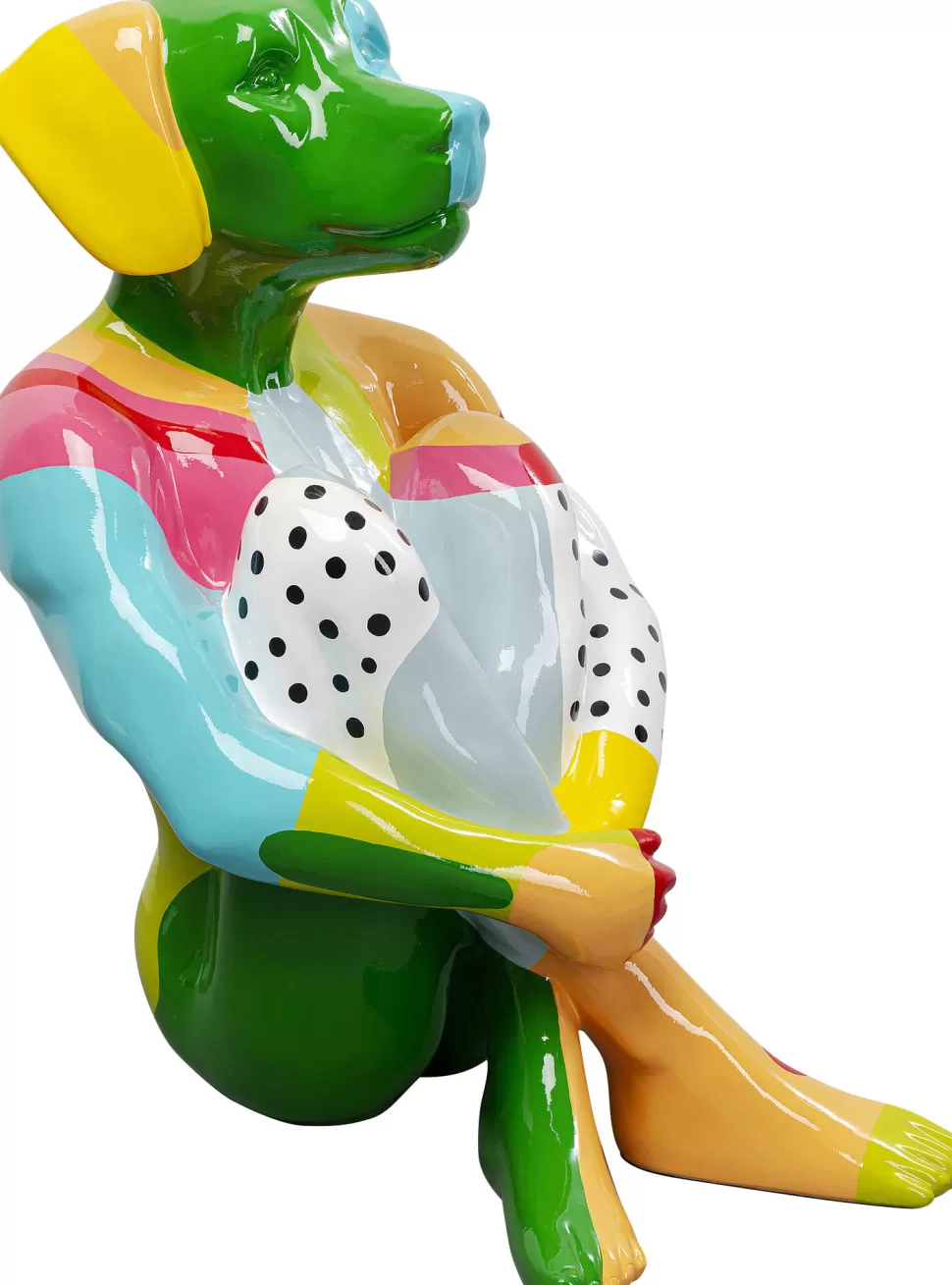 KARE Design Decofiguur Gangster Dog Colore 80cm Store