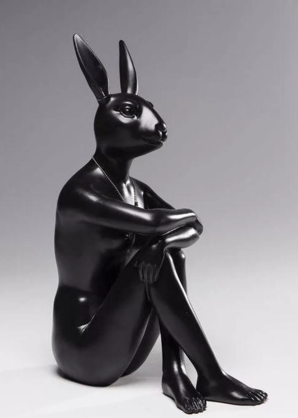 KARE Design Decofiguur Gangster Rabbit Zwart Hot