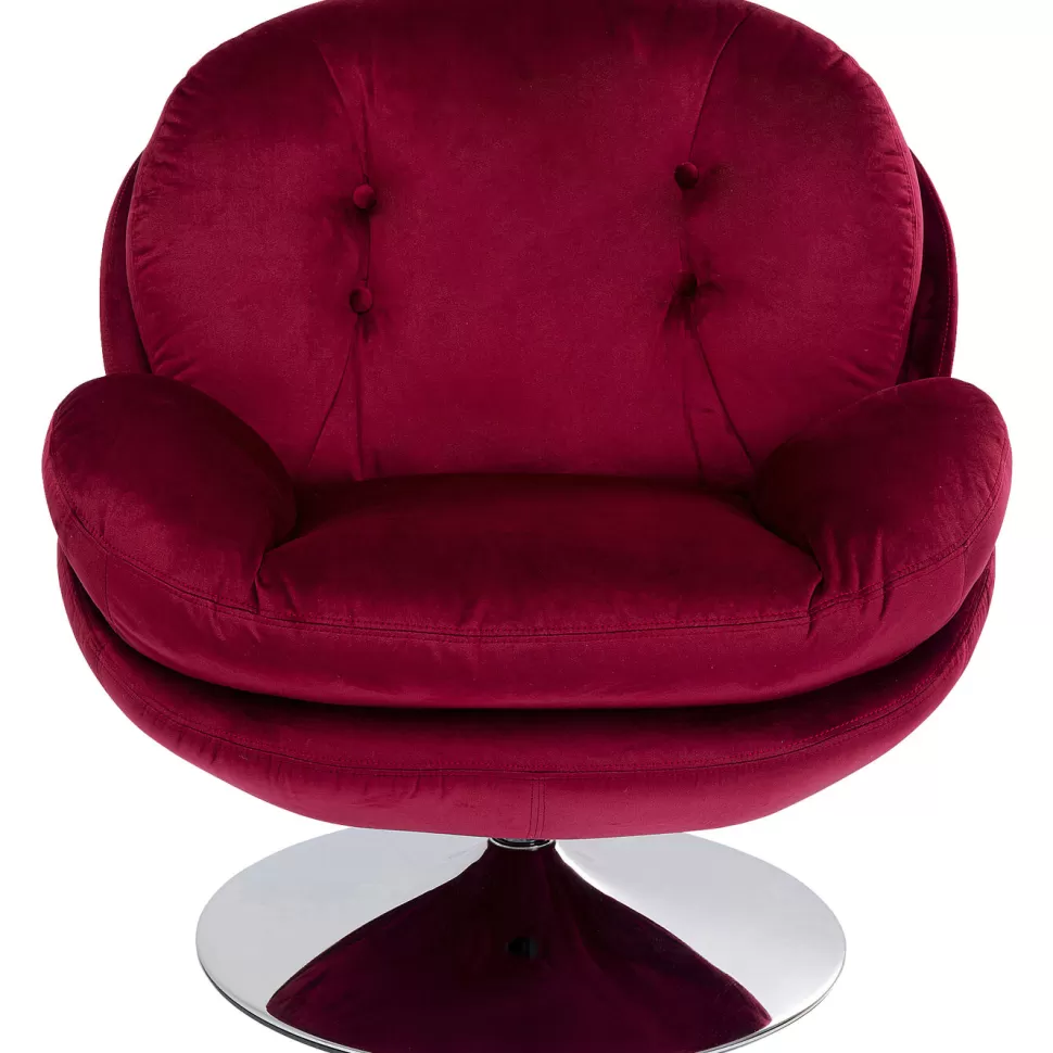 KARE Design Draaistoel Cosy Berry Fashion
