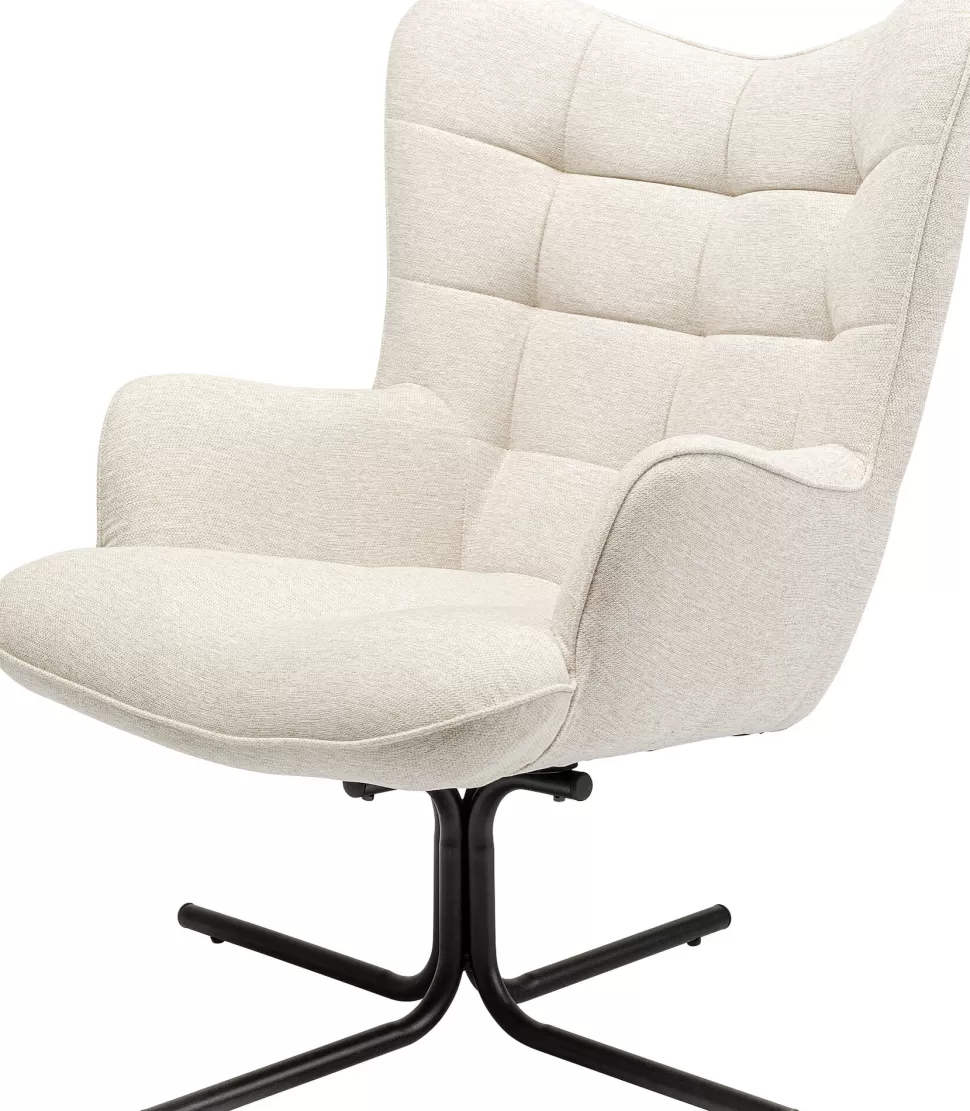 KARE Design Draaistoel Oscar Cream Cheap
