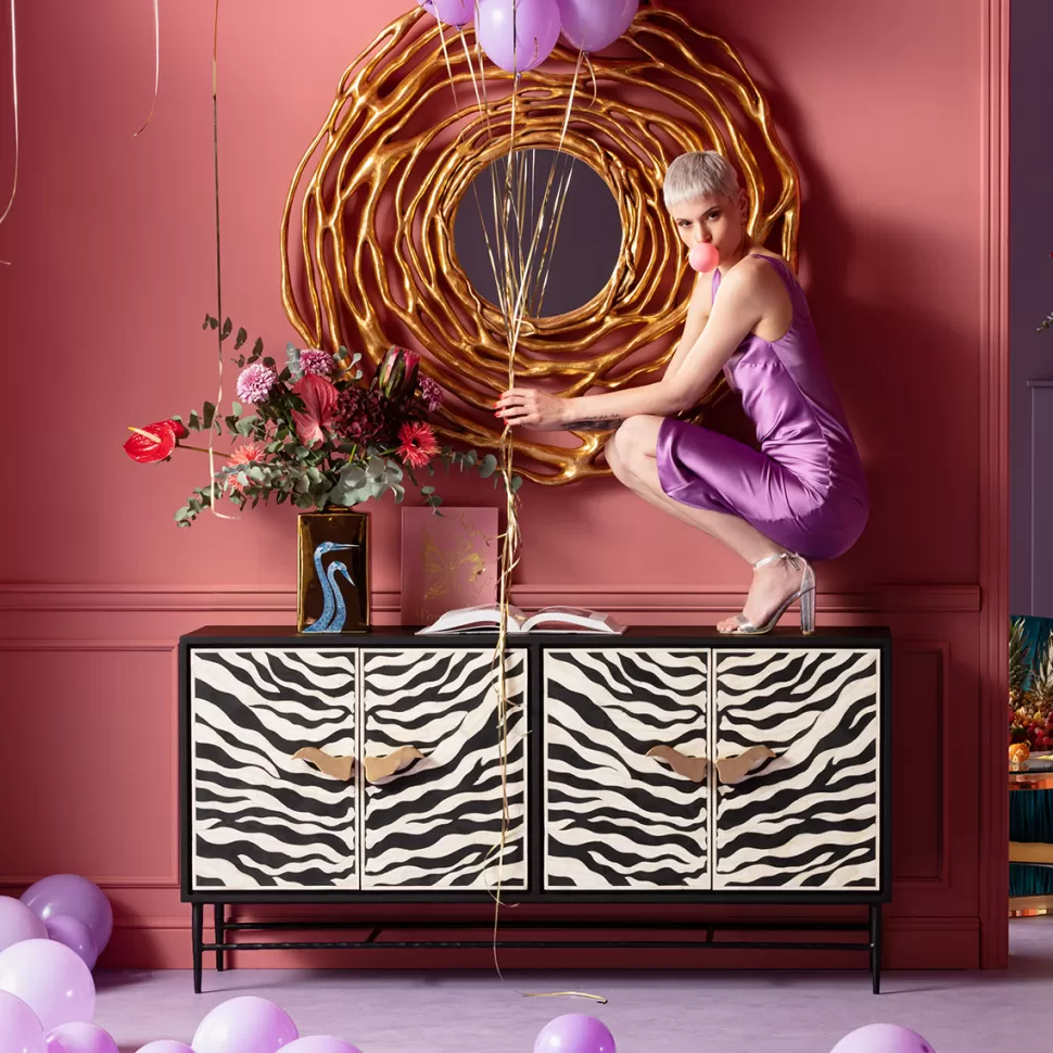 KARE Design Dressoir Zebra 160x80cm Best Sale