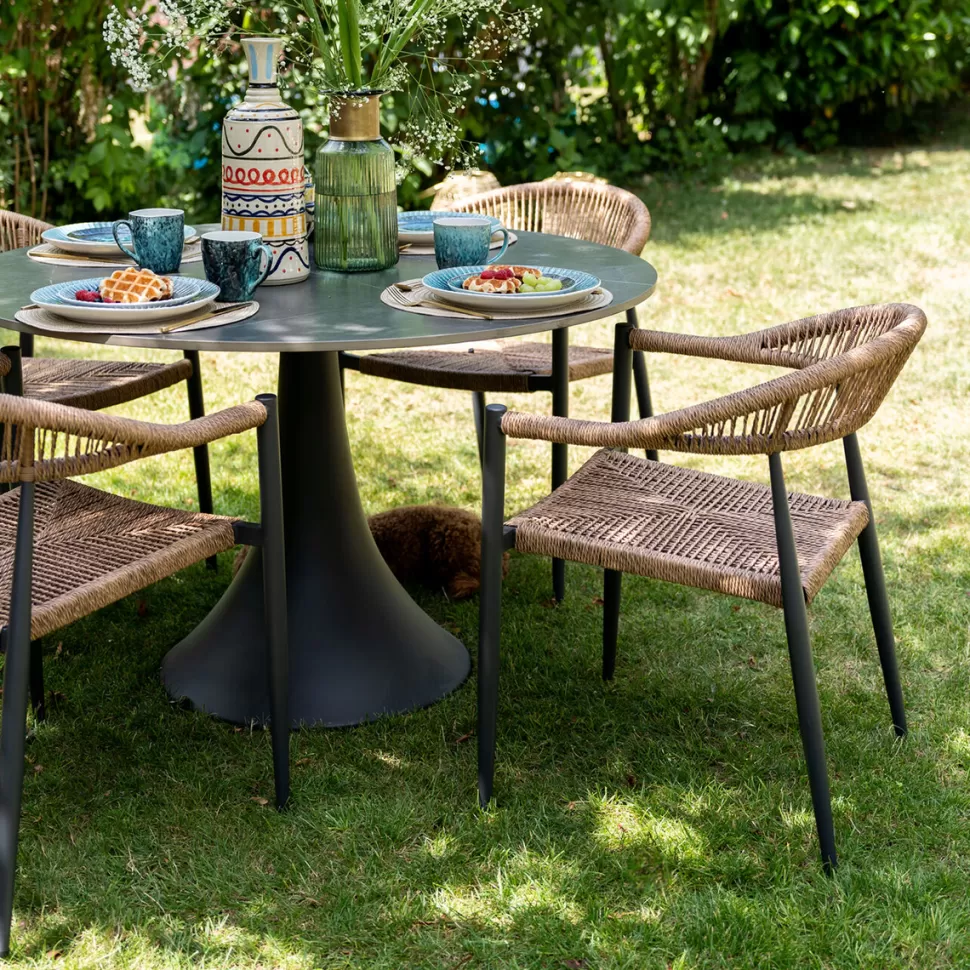 KARE Design Eetkamerstoel Cala Pi Beige Discount