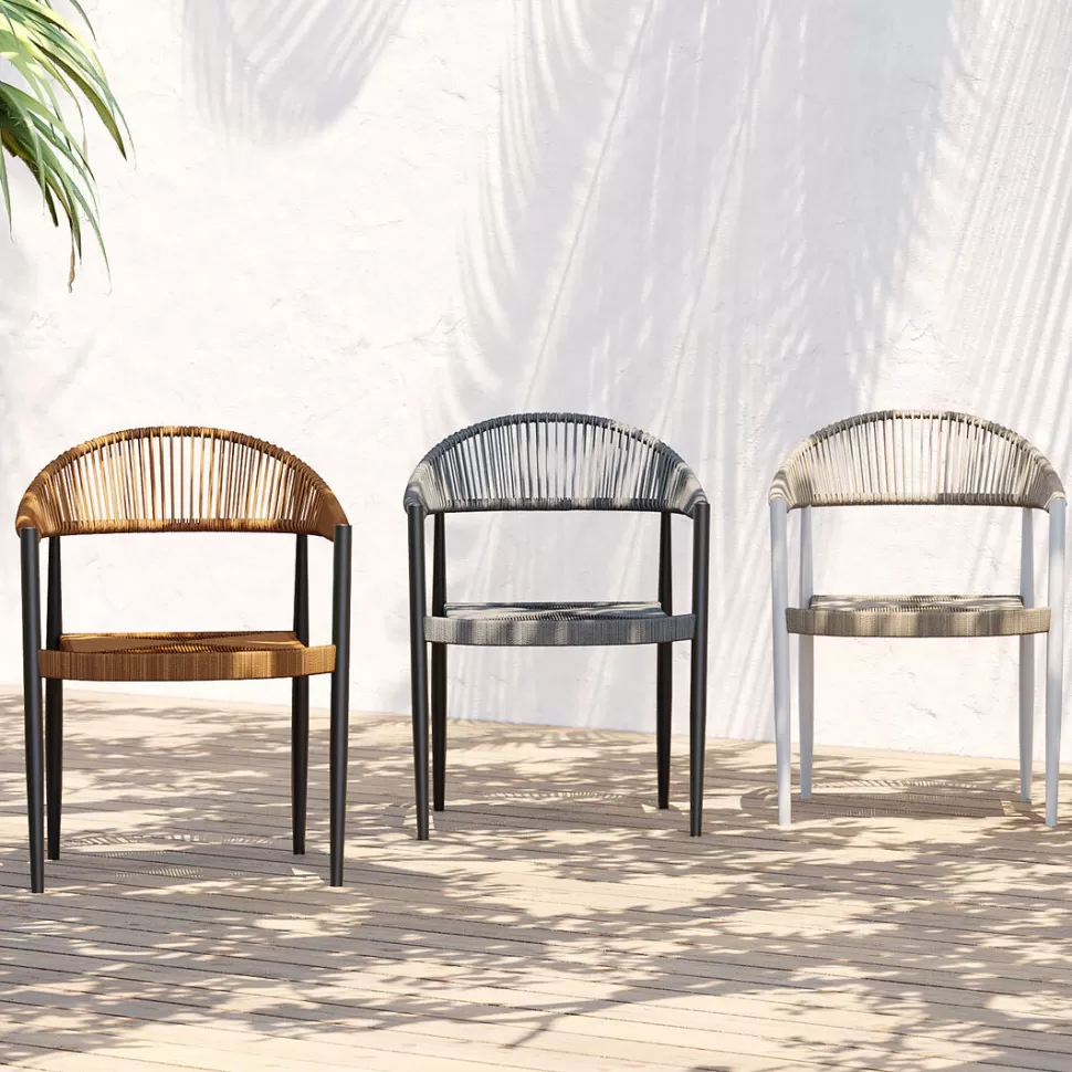 KARE Design Eetkamerstoel Cala Pi Grey New