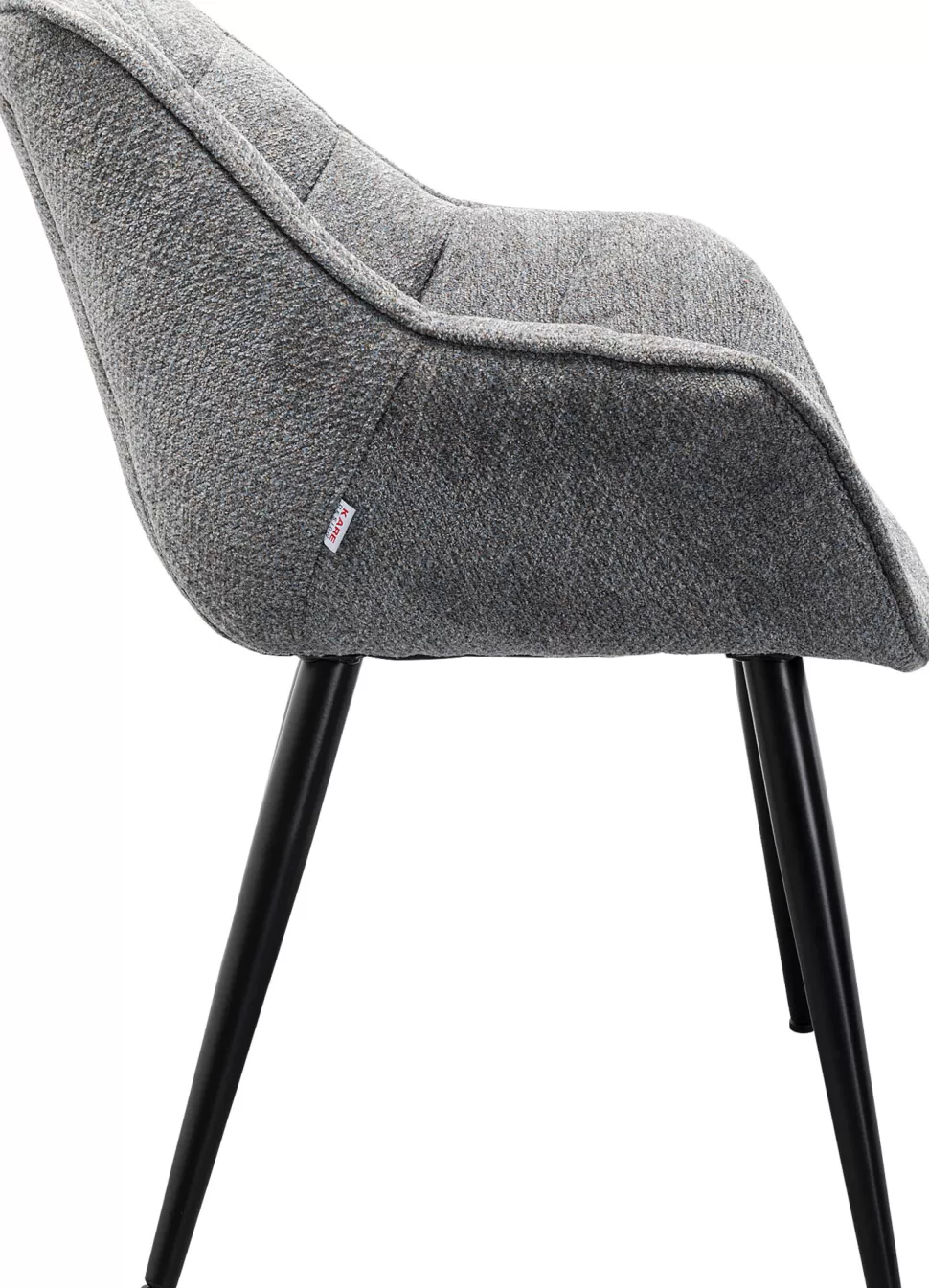 KARE Design Eetkamerstoel Thelma Melange Grey Cheap