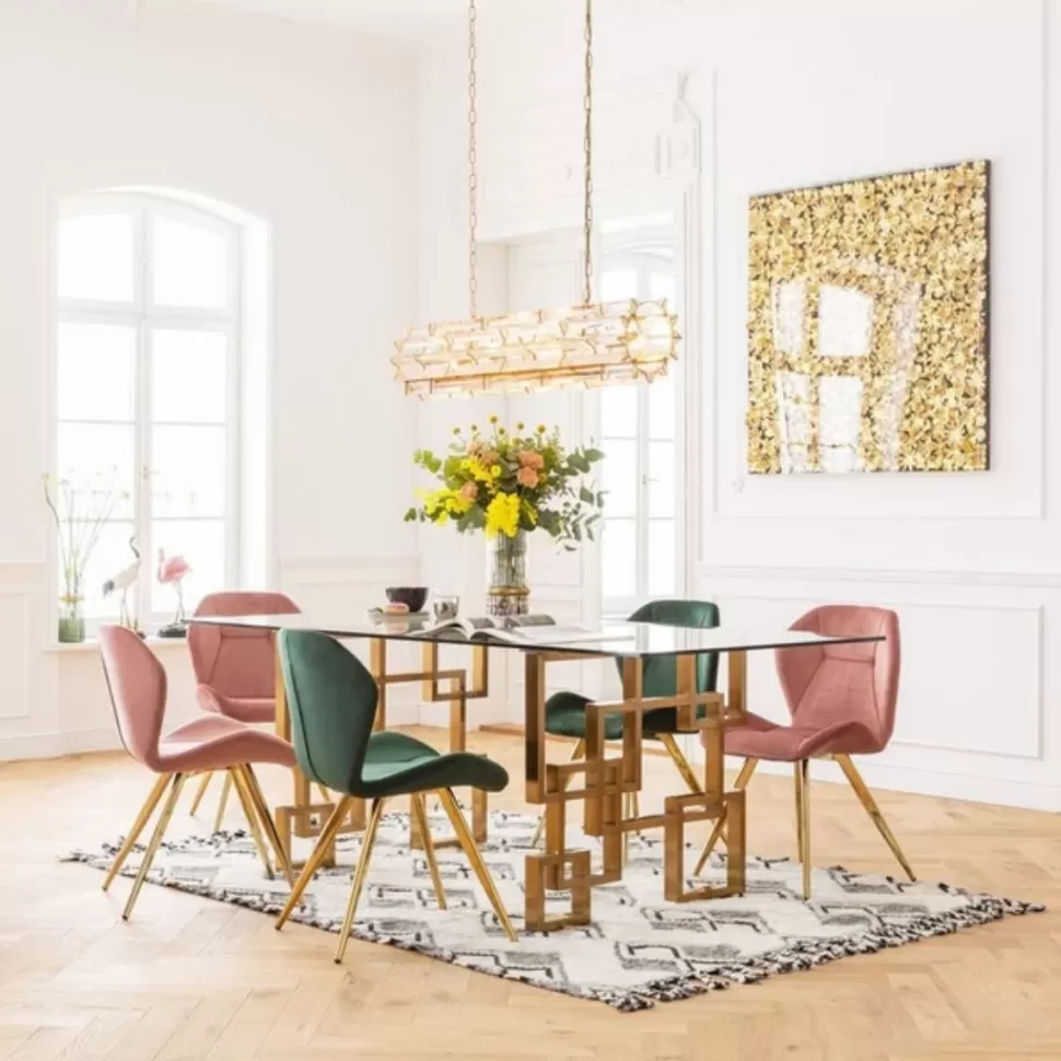 KARE Design Eetkamerstoel Viva Roze Outlet