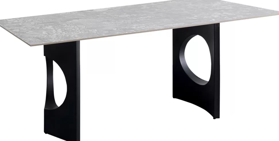KARE Design Eettafel Bilboa Oho Black 180x90cm Discount