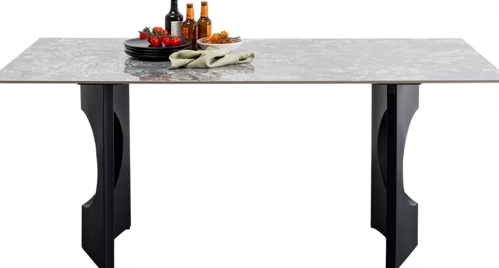KARE Design Eettafel Bilboa Oho Black 180x90cm Discount