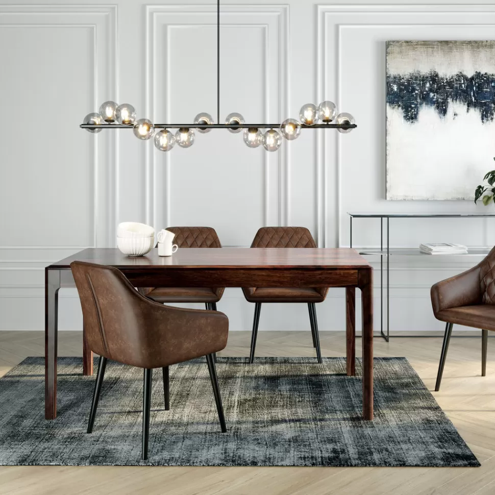 KARE Design Eettafel Brooklyn Walnoot 160x80cm Store