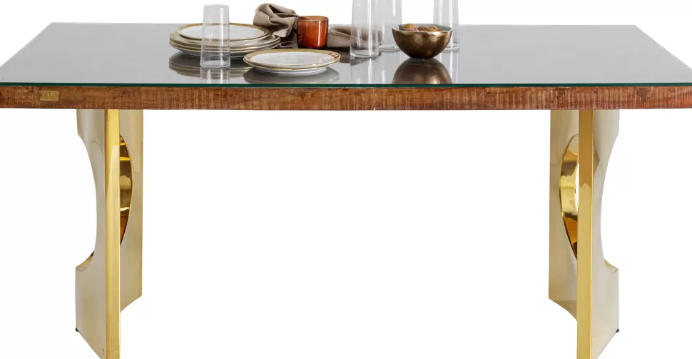 KARE Design Eettafel Conley Oho Gold 180x90cm Cheap
