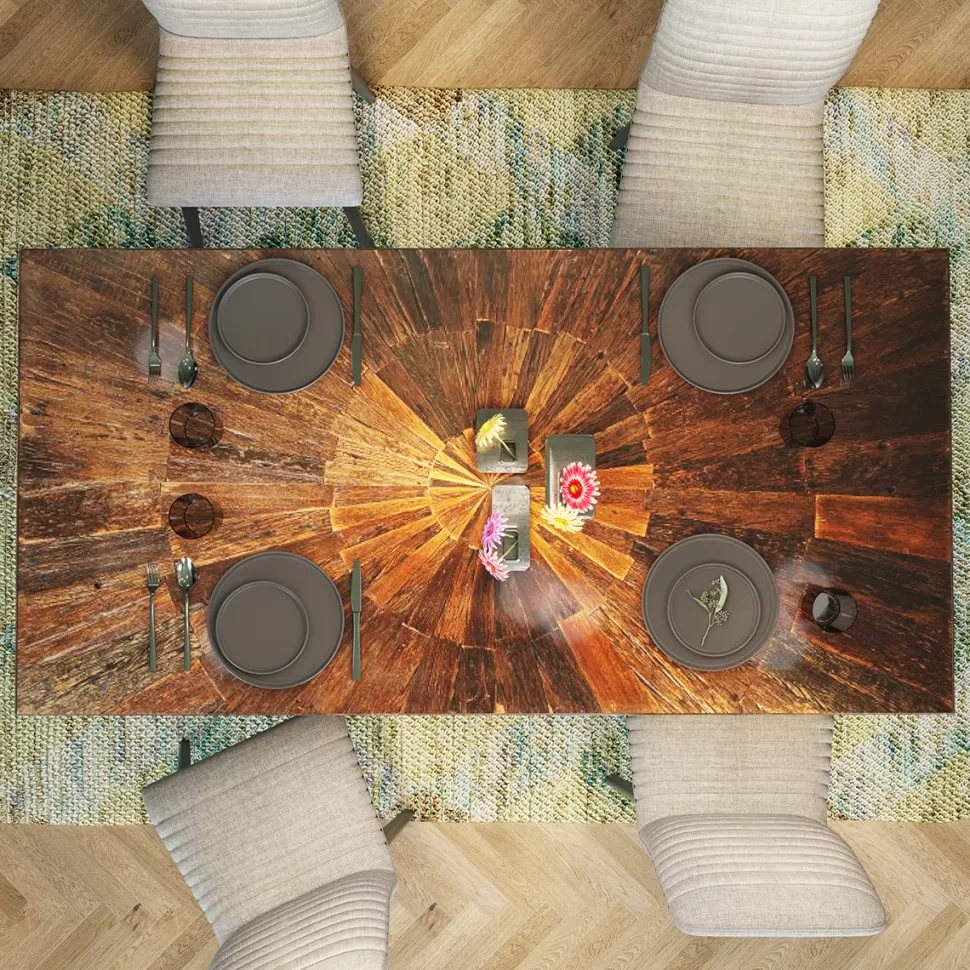 KARE Design Eettafel Conley Zwart 180x90cm Outlet