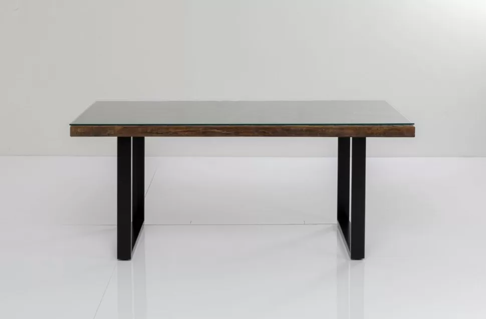 KARE Design Eettafel Conley Zwart 180x90cm Outlet