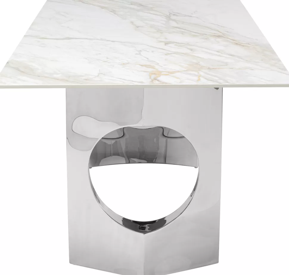 KARE Design Eettafel Eternity Oho Chroom 180x90cm Best