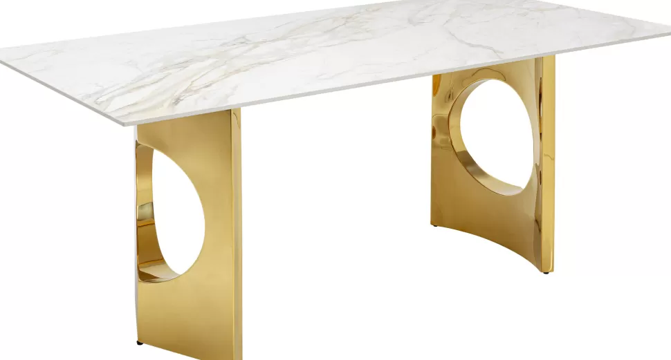 KARE Design Eettafel Eternity Oho Gold 180x90cm Best Sale