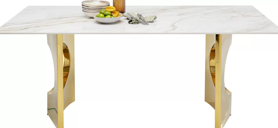 KARE Design Eettafel Eternity Oho Gold 180x90cm Best Sale