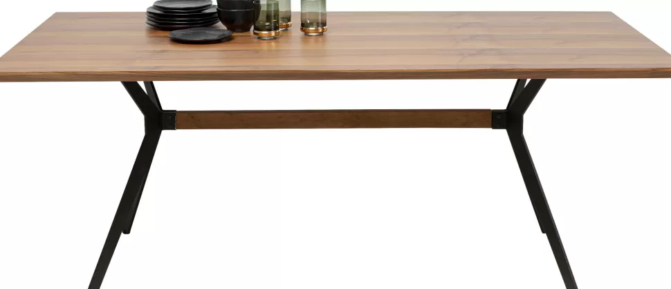 KARE Design Eettafel Georgetown Walnut 200x90cm Outlet