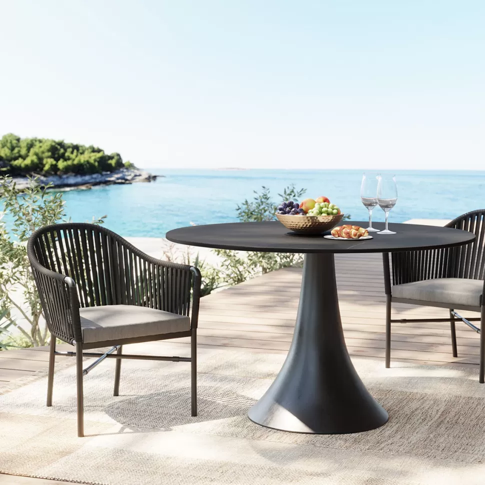 KARE Design Eettafel Grande Possibilita Black 110cm Online