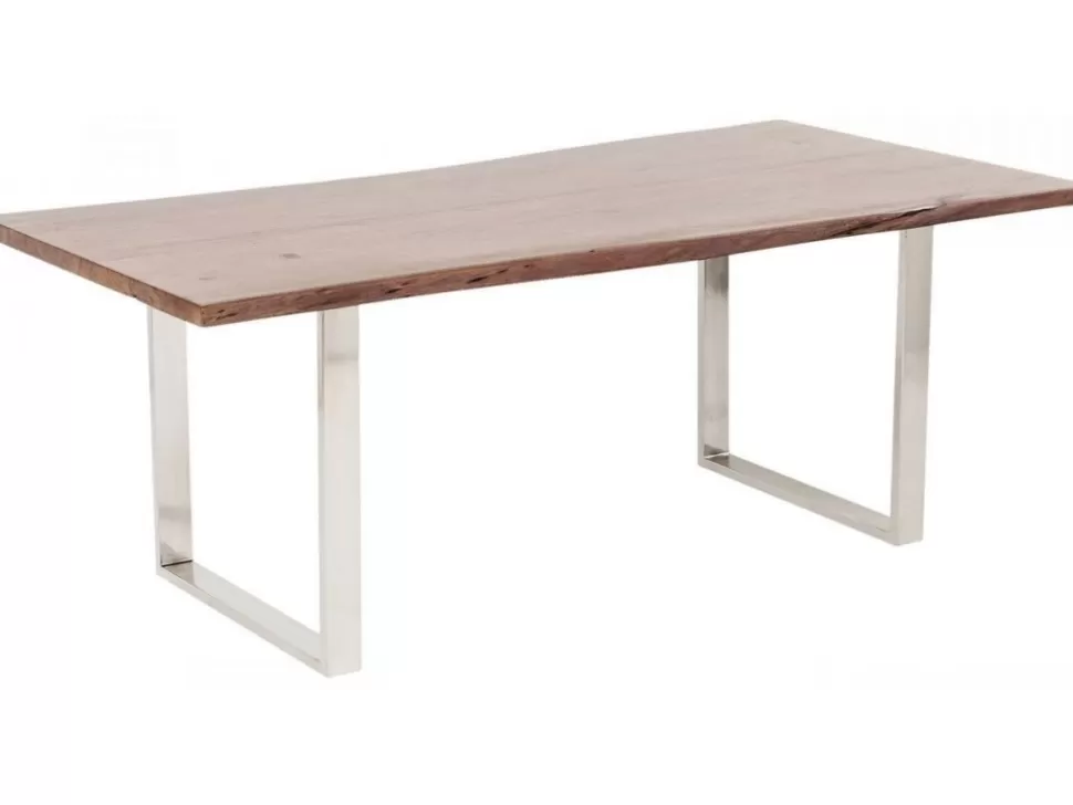 KARE Design Eettafel Harmony Dark Chrome 160x80 Flash Sale