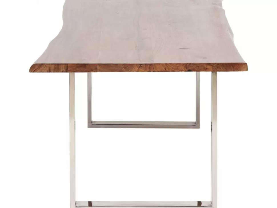 KARE Design Eettafel Harmony Dark Chrome 160x80 Flash Sale