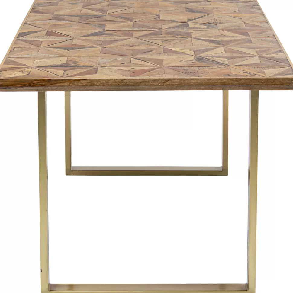 KARE Design Eettafel Stars Messing 180x90cm Online