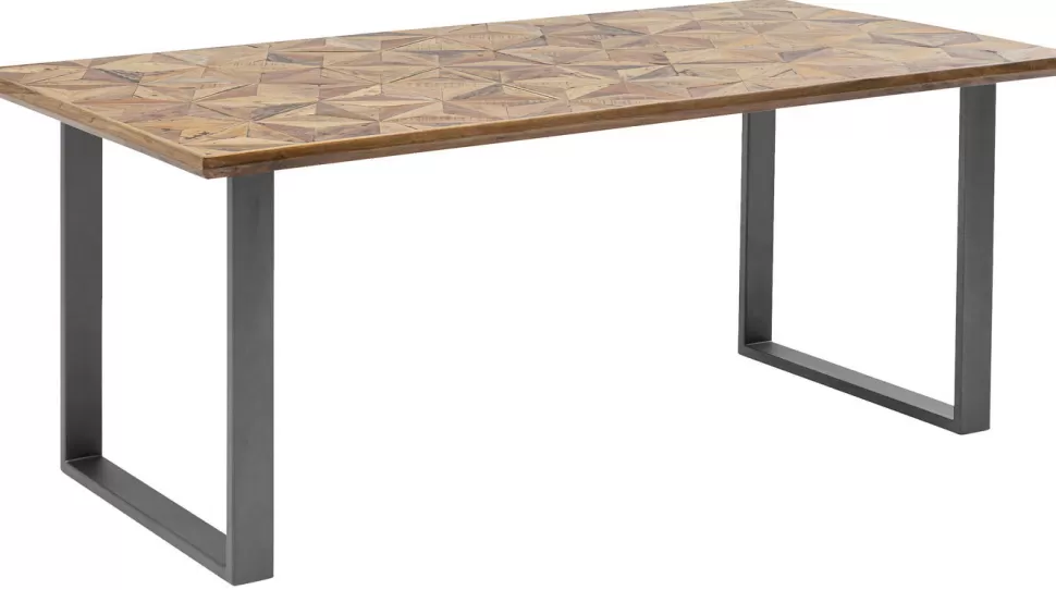KARE Design Eettafel Stars Ruwstaal 180x90cm Sale