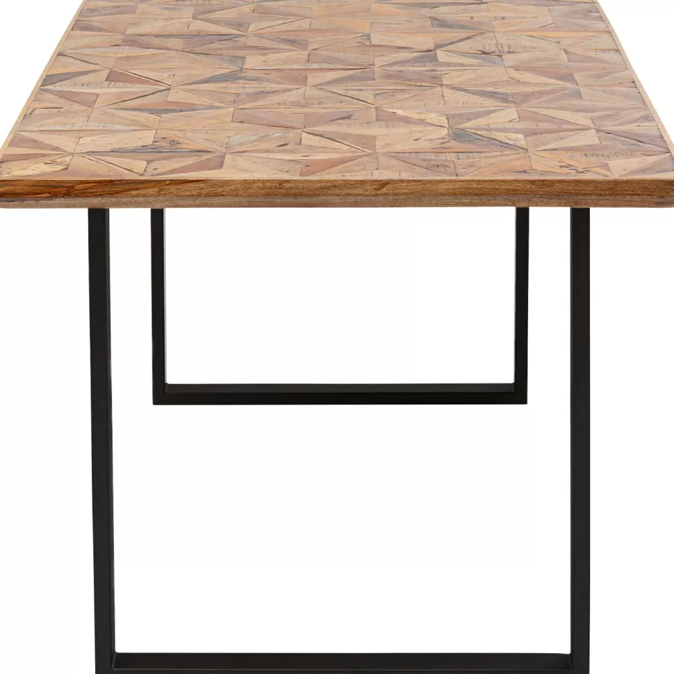 KARE Design Eettafel Starts Zwart 180x90cm Discount