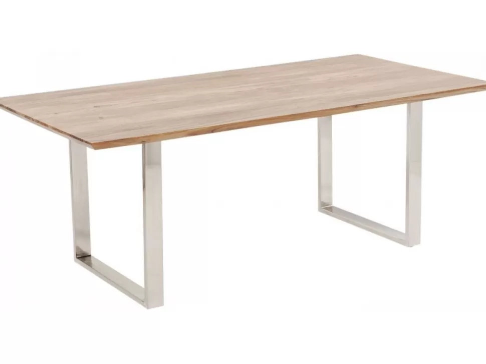 KARE Design Eettafel Symphony Chroom 160x80cm Discount