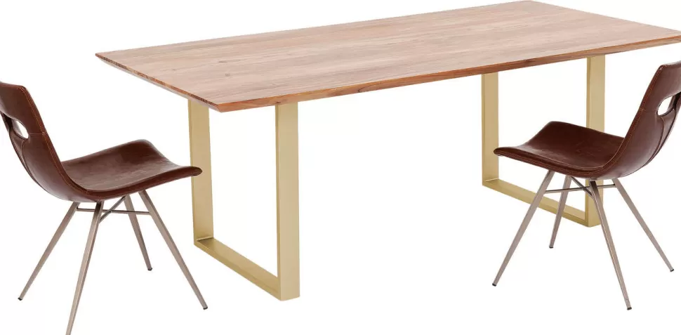 KARE Design Eettafel Symphony Messing 180x90cm Best