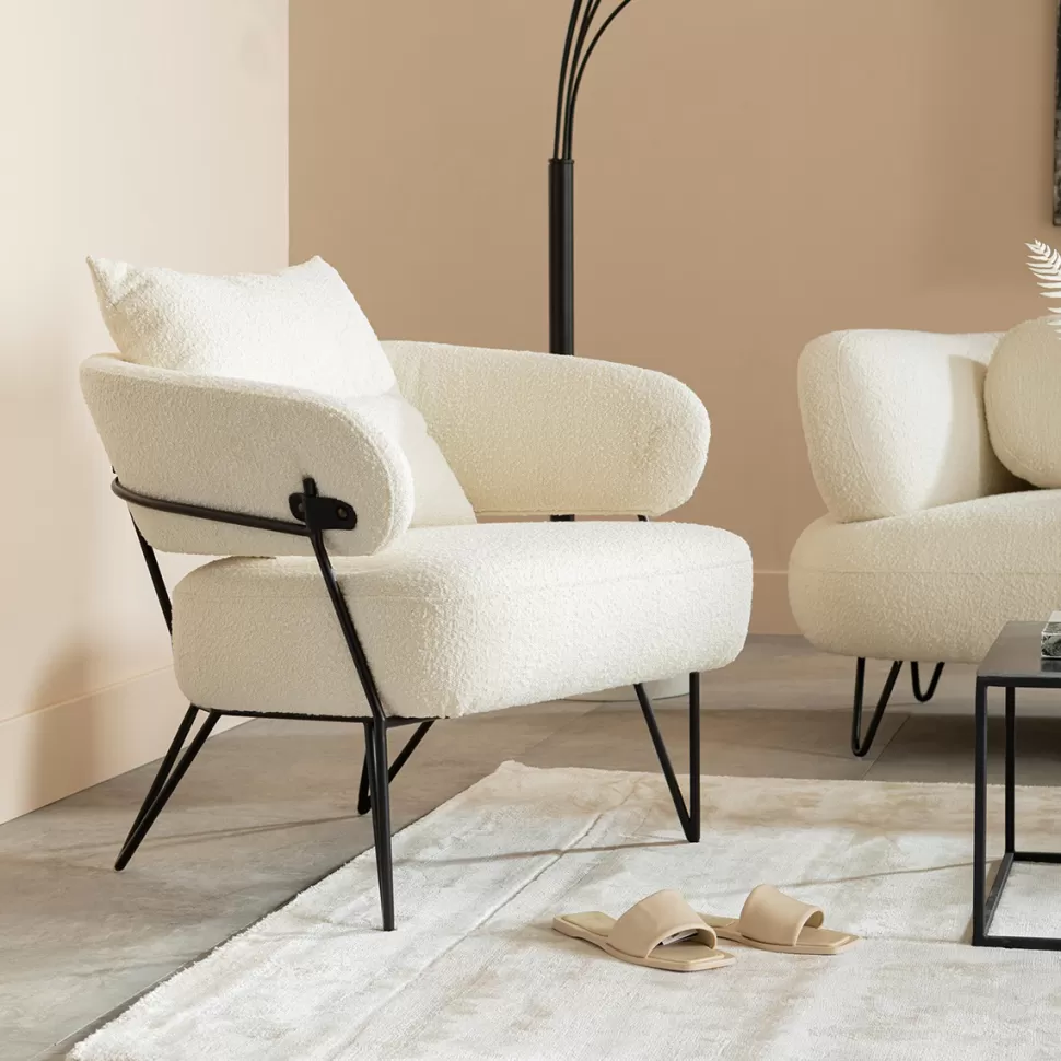 KARE Design Fauteuil Peppo Wit New