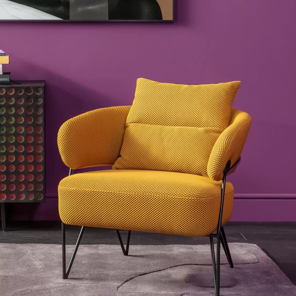 KARE Design Fauteuil Peppo Yellow Clearance
