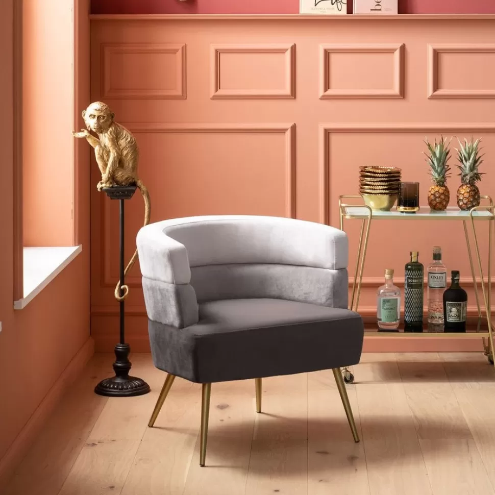 KARE Design Fauteuil Sandwich Grijs Shop