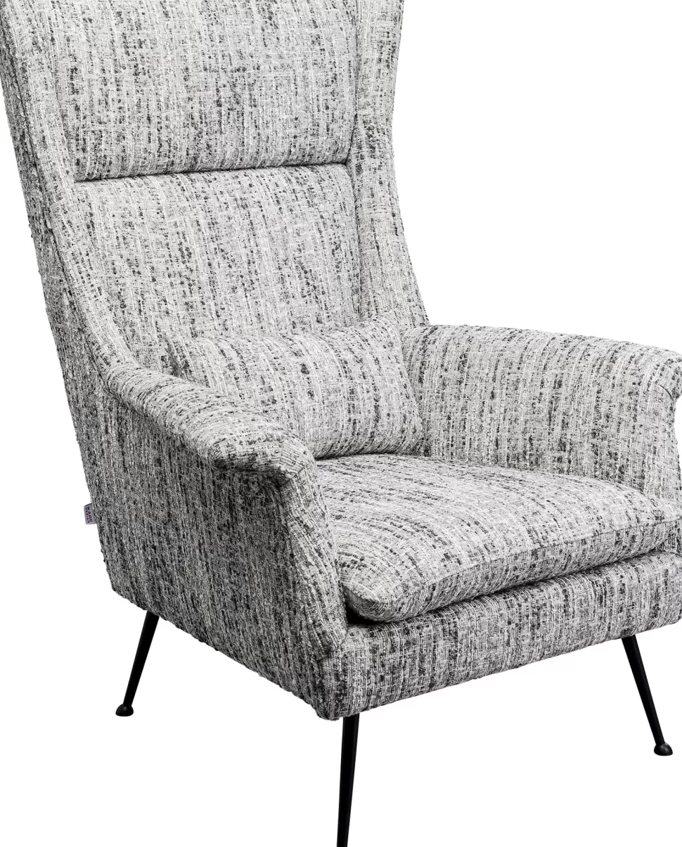 KARE Design Fauteuil Vegas Forever Melange Salt & Pepper Store