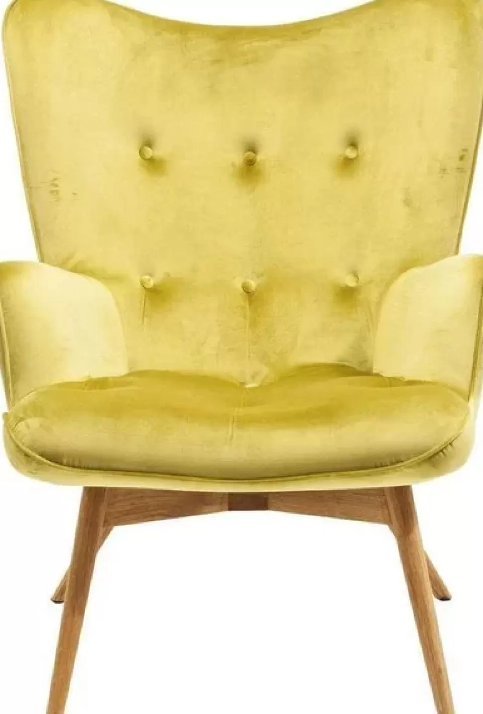 KARE Design Fauteuil Vicky Velvet Green Flash Sale