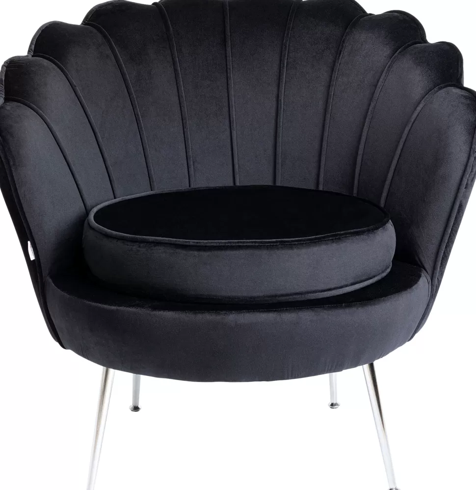 KARE Design Fauteuil Water Lily Chrome Black Cheap