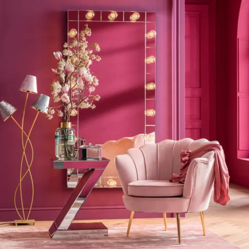 KARE Design Fauteuil Water Lily Rosa Store