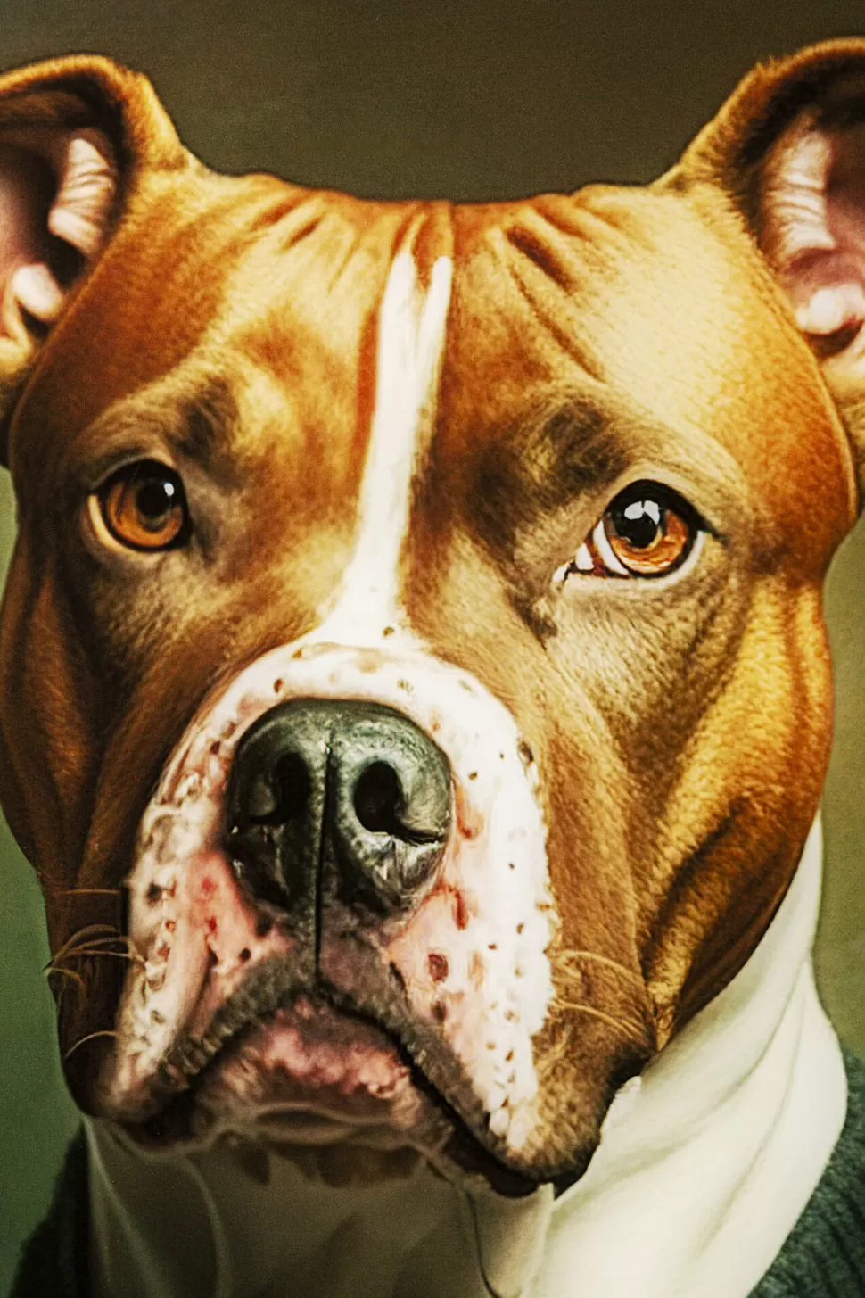 KARE Design Glasschilderij Dog Family 110x90cm Online